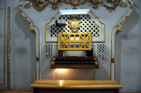 Mathis Orgel Spieltisch